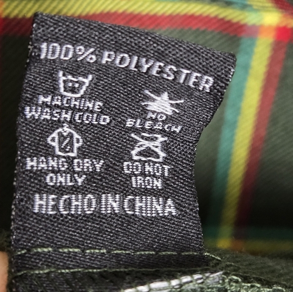 Dixxon Flannel Shirt Flysouljah Green Plaid Men Plus Size 3X New no tag - Picture 13 of 15